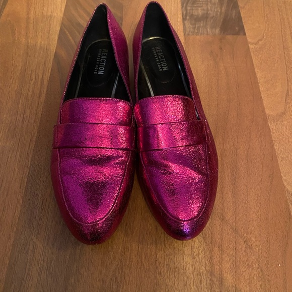 Kenneth Cole metallic loafers - Picture 2 of 4